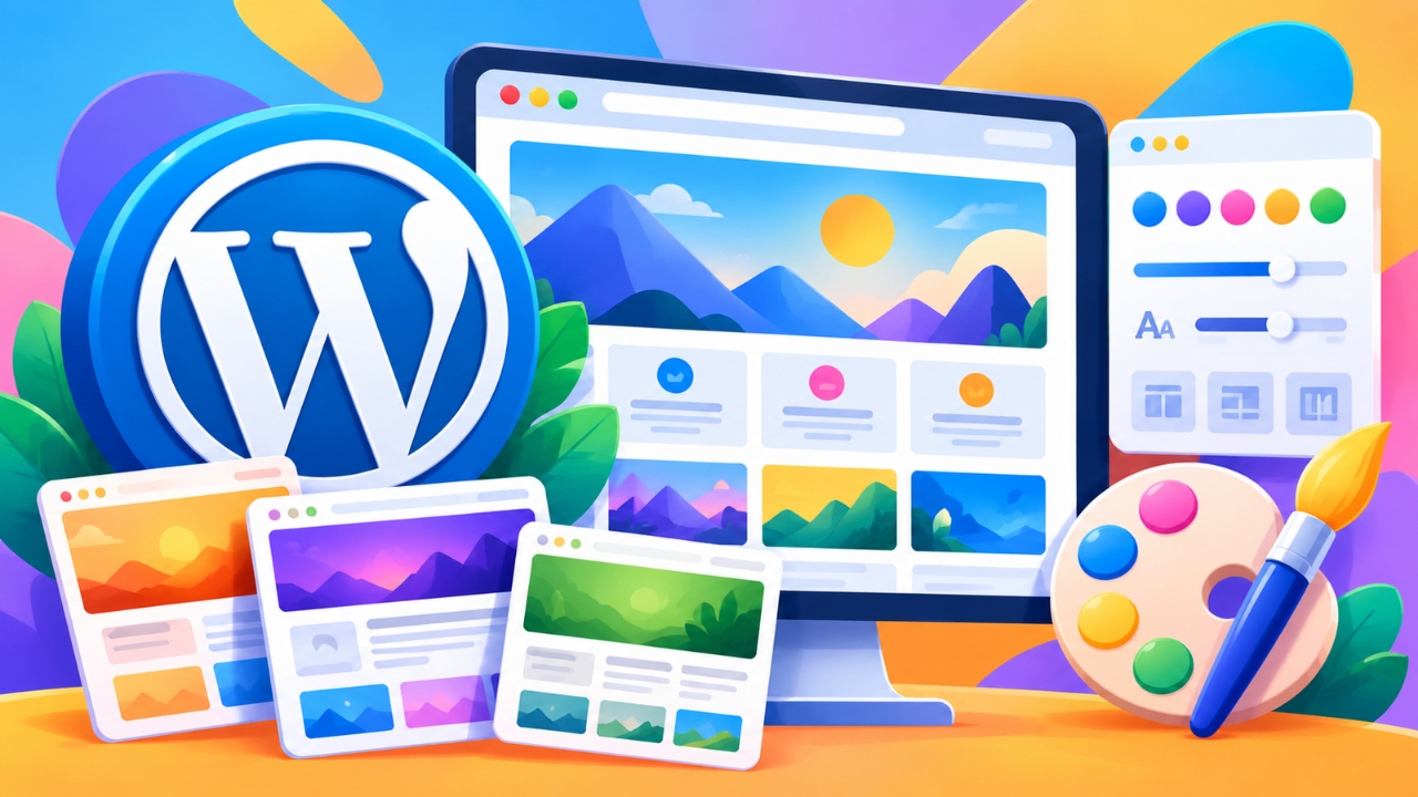 what is wordpress theme